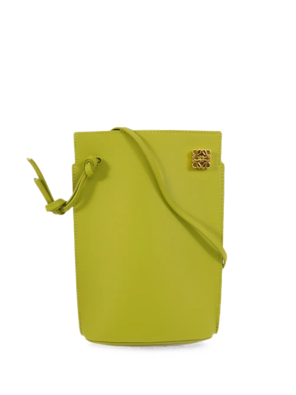 Pre-owned Loewe Dice Pocket Shoulder Bag In Green