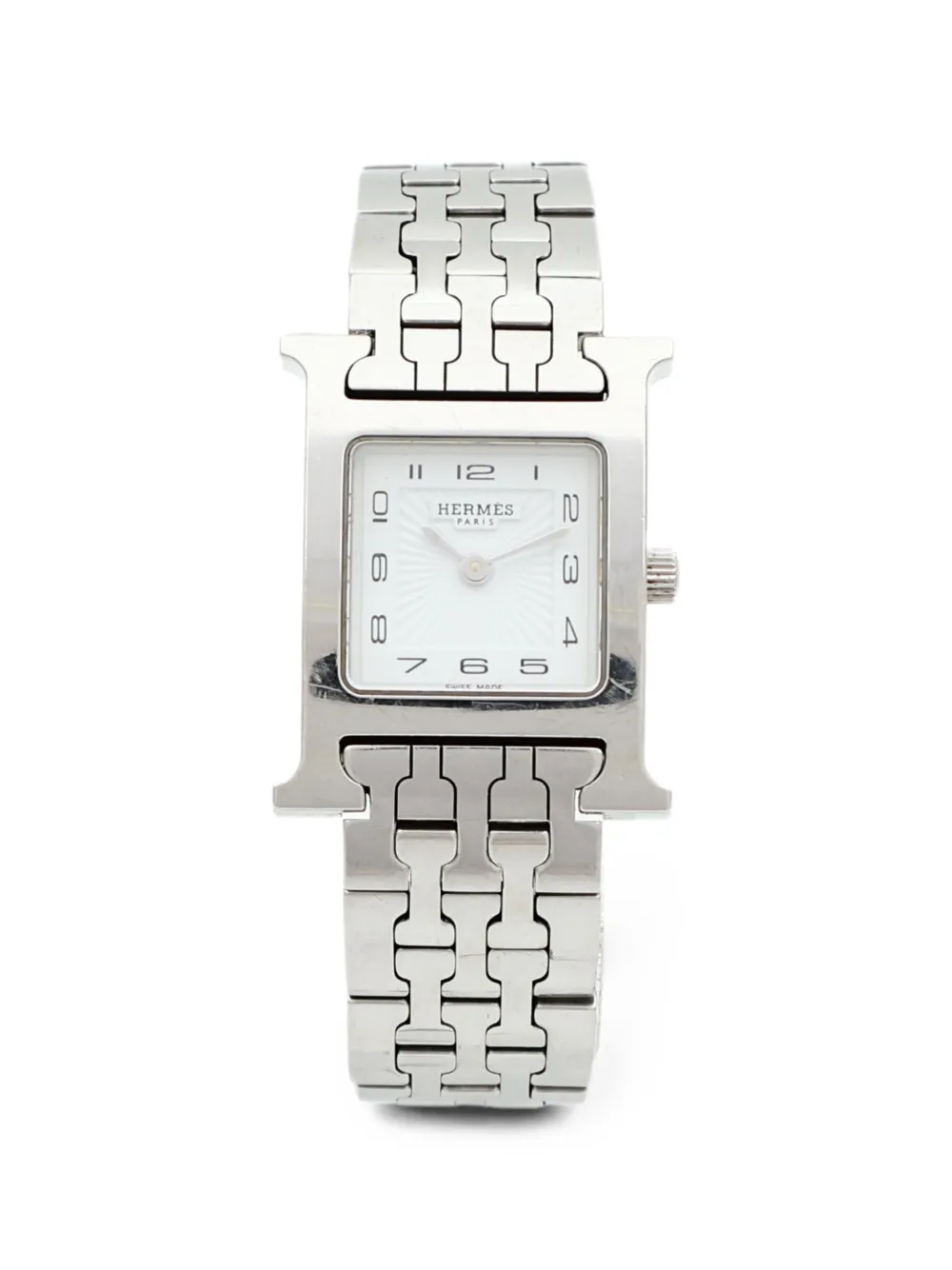 Hermès Pre-Owned Heure H 30mm watch - Bianco