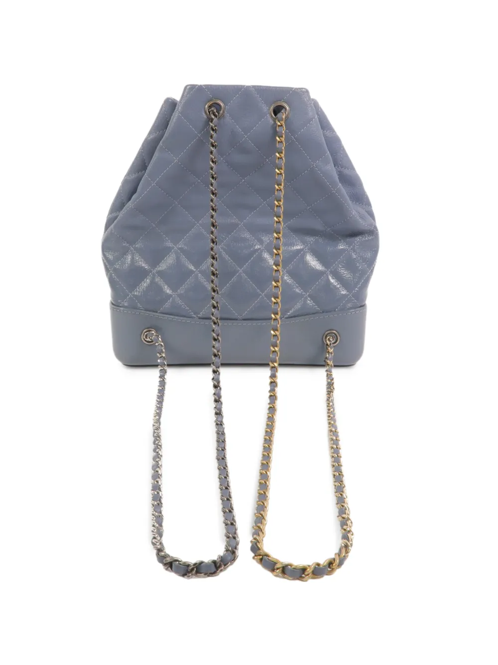 CHANEL Pre-Owned Gabrielle gewatteerde rugzak Blauw