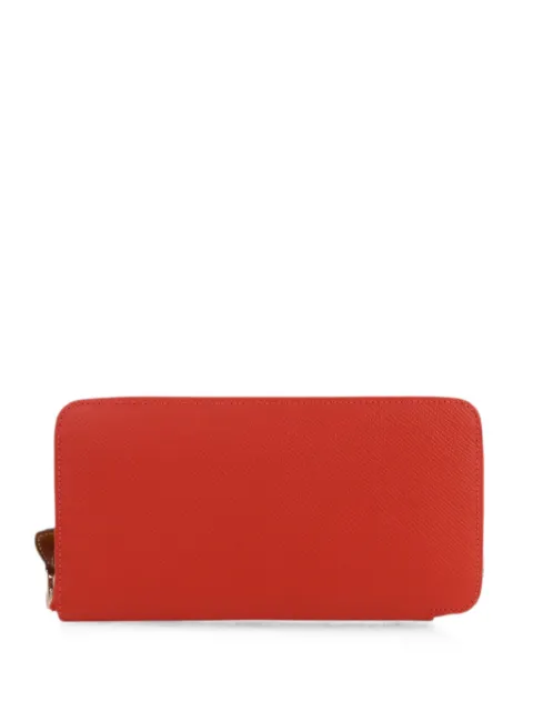 Hermès Pre-Owned cartera grande de seda en Epsom