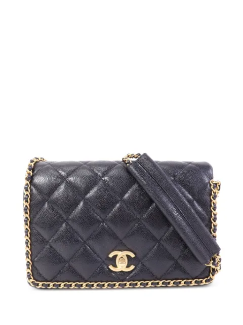 CHANEL Pre-Owned bolso de hombro con cierre giratorio