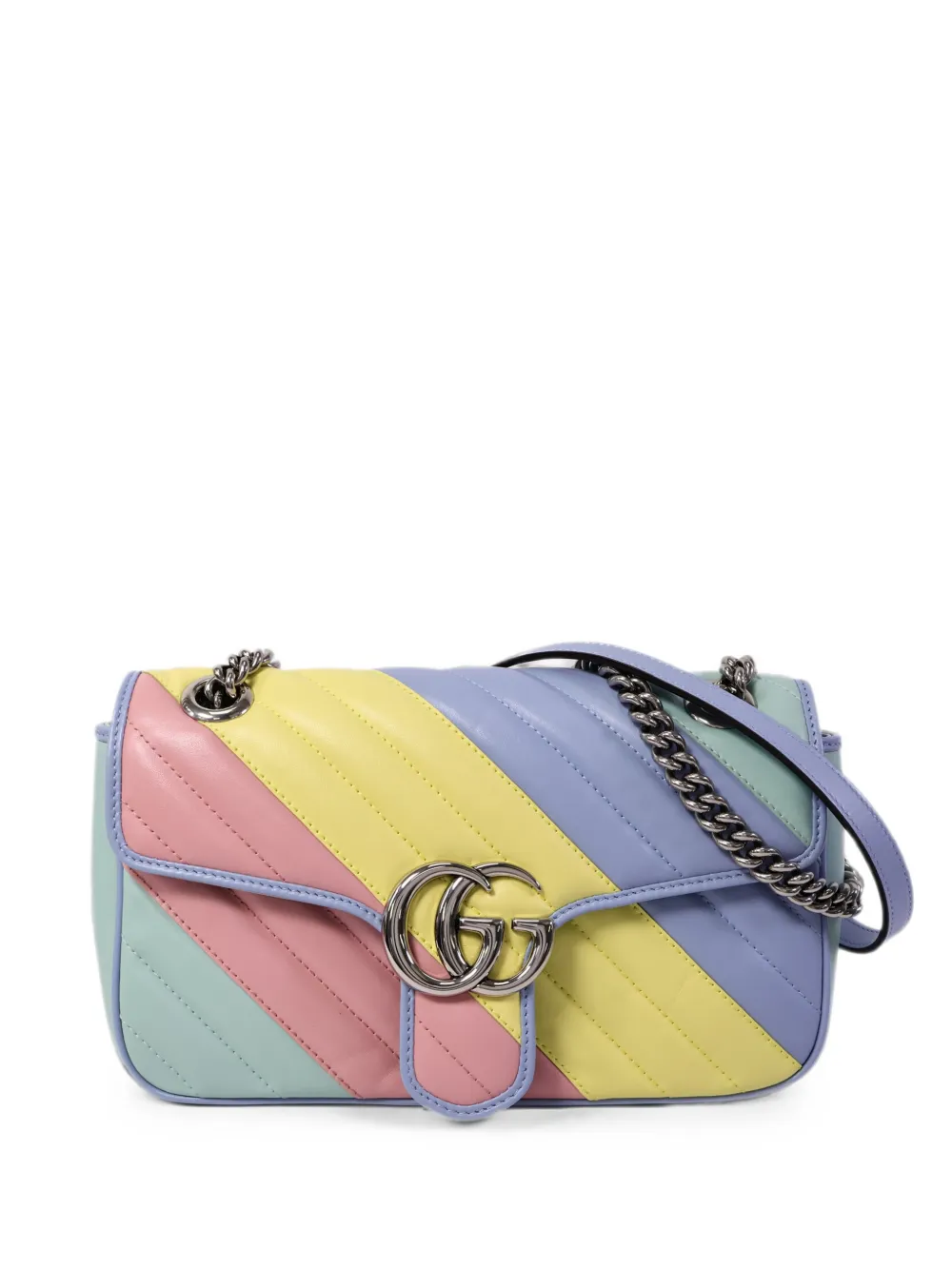Gucci Pre-Owned Borsa a spalla GG Marmont Super - Verde
