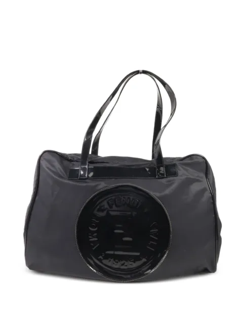 Fendi Pre-Owned logo-patch tote bag