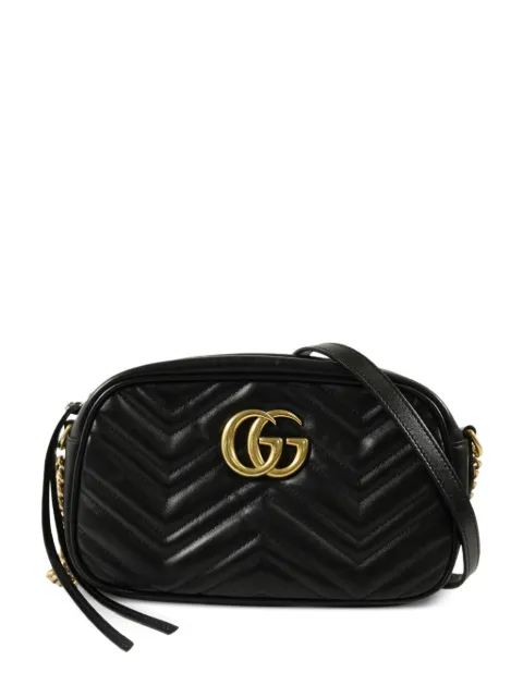 Gucci Pre-Owned Marmont leather shoulder bag