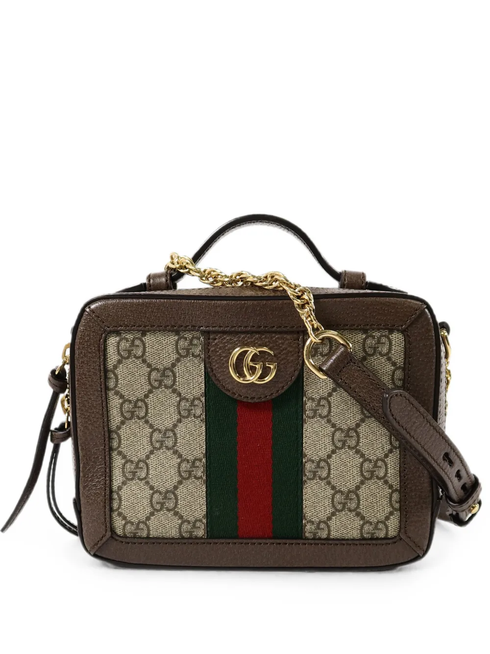 Gucci Pre-Owned Ophidia GG shoulder bag - Marrone