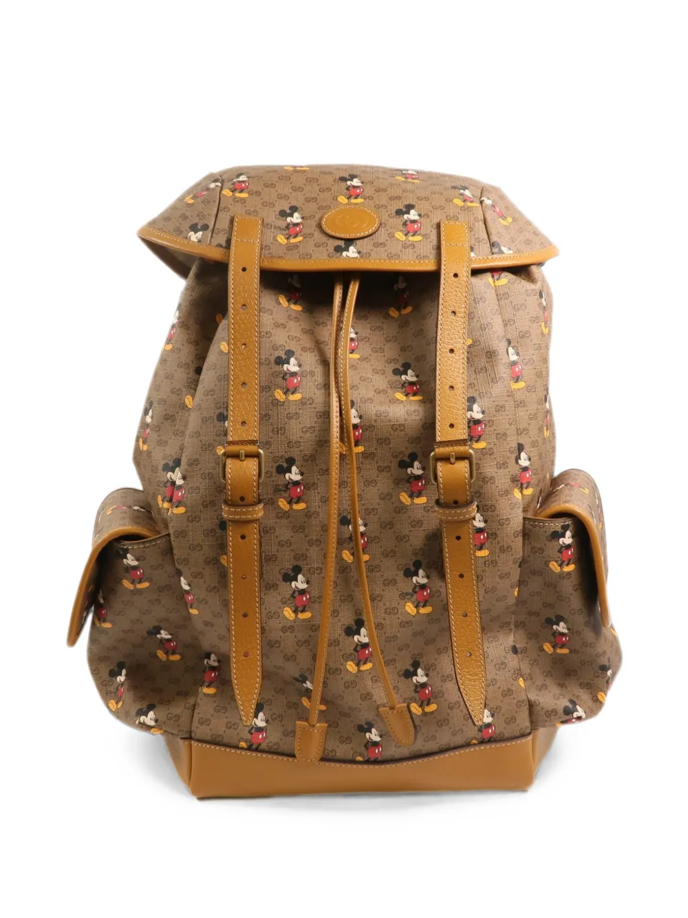 Gucci Pre-Owned Disney GG Supreme backpack - Marrone
