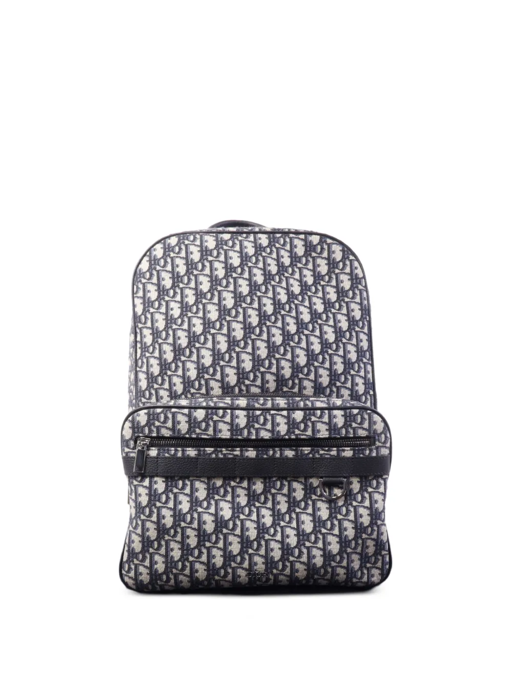 Christian Dior Pre-Owned Oblique Safari backpack - Blue