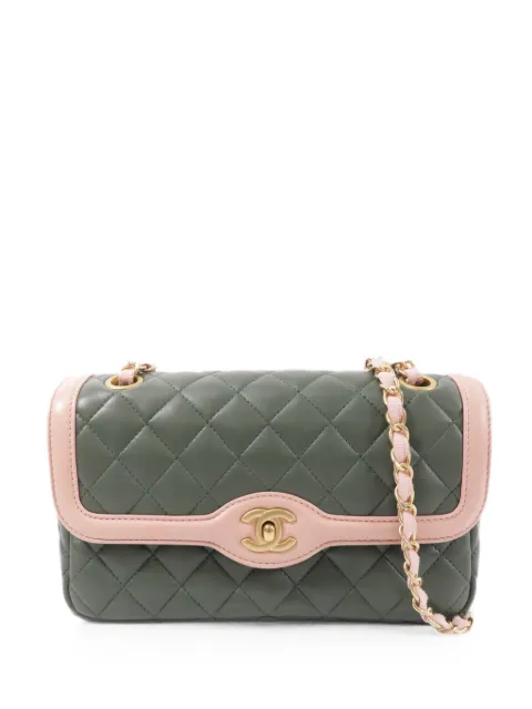 CHANEL Pre-Owned Cuba CC turn-lock shoulder bag