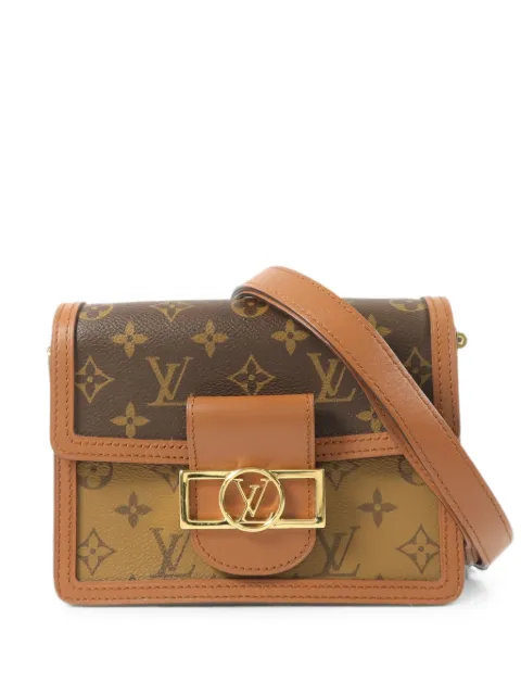 Louis Vuitton Pre-Owned Mini Dauphine Monogram Reverse shoulder bag