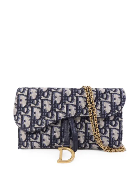 Christian Dior Pre-Owned Dior Oblique chain shoulder bag