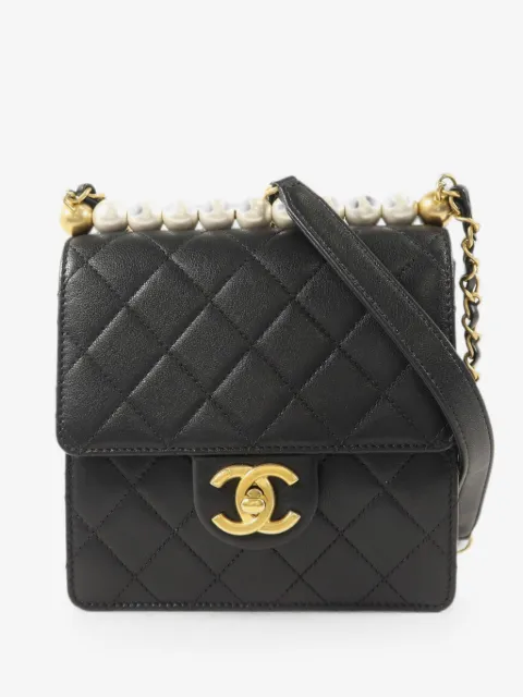CHANEL Pre-Owned quilted CC turn-lock shoulder bag