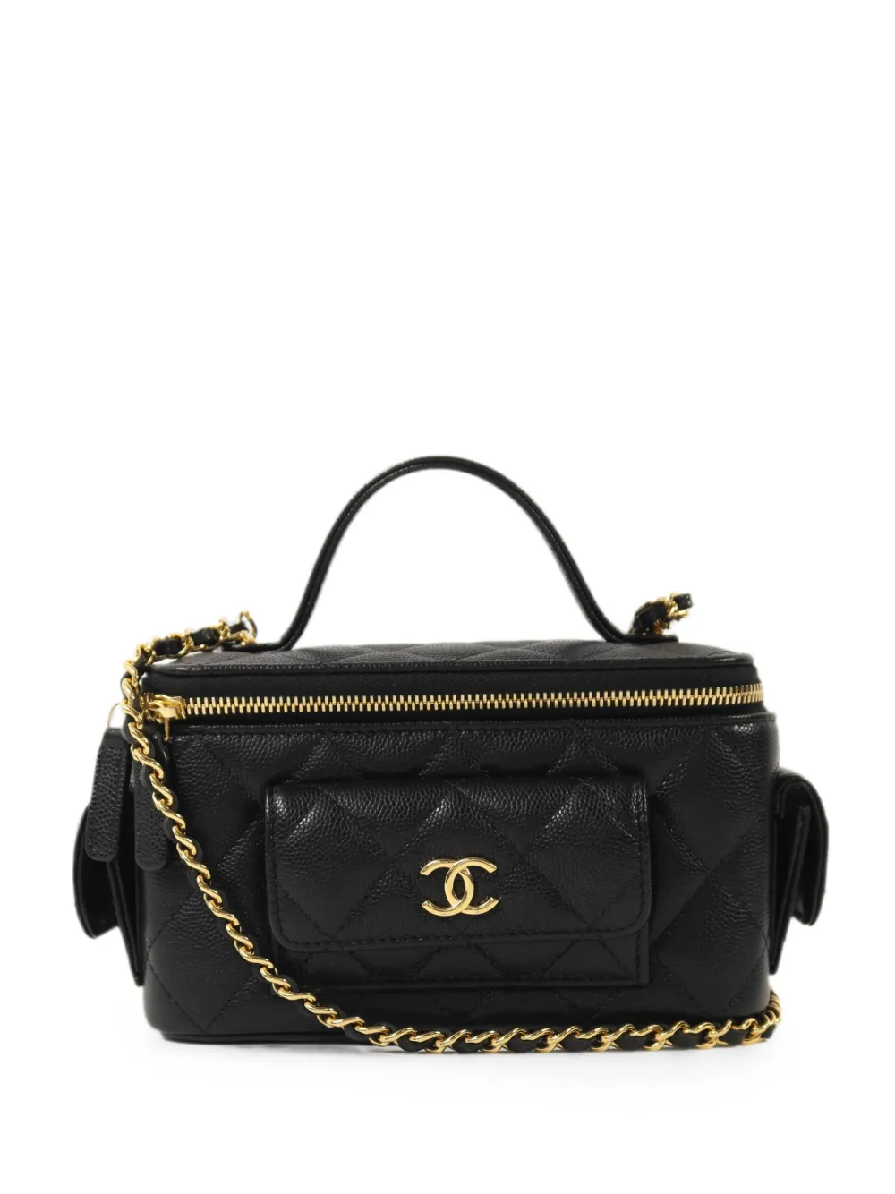 CHANEL Pre-Owned CC quilted tote bag - Nero