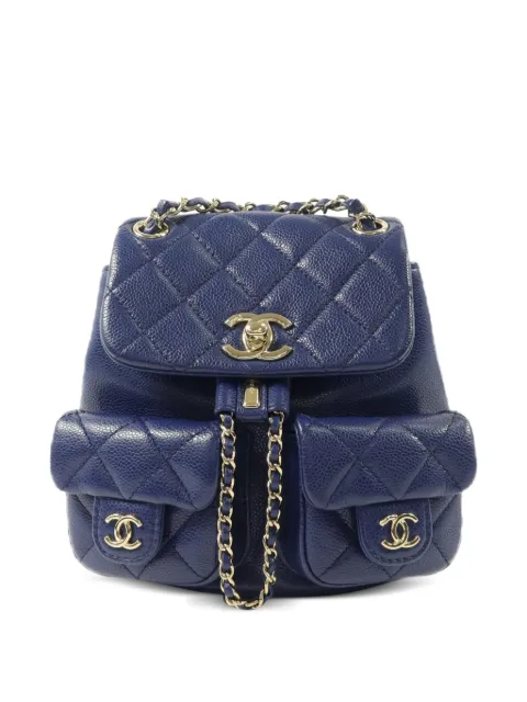 CHANEL Pre-Owned interlocking-CC backpack