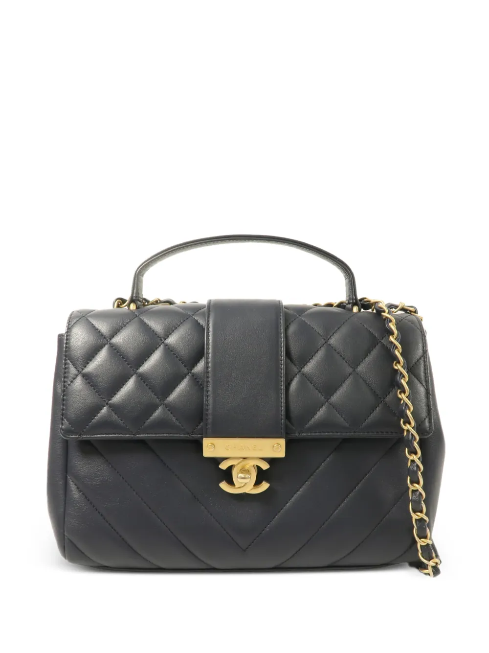 CHANEL Pre-Owned CC turn-lock shoulder bag - Blue