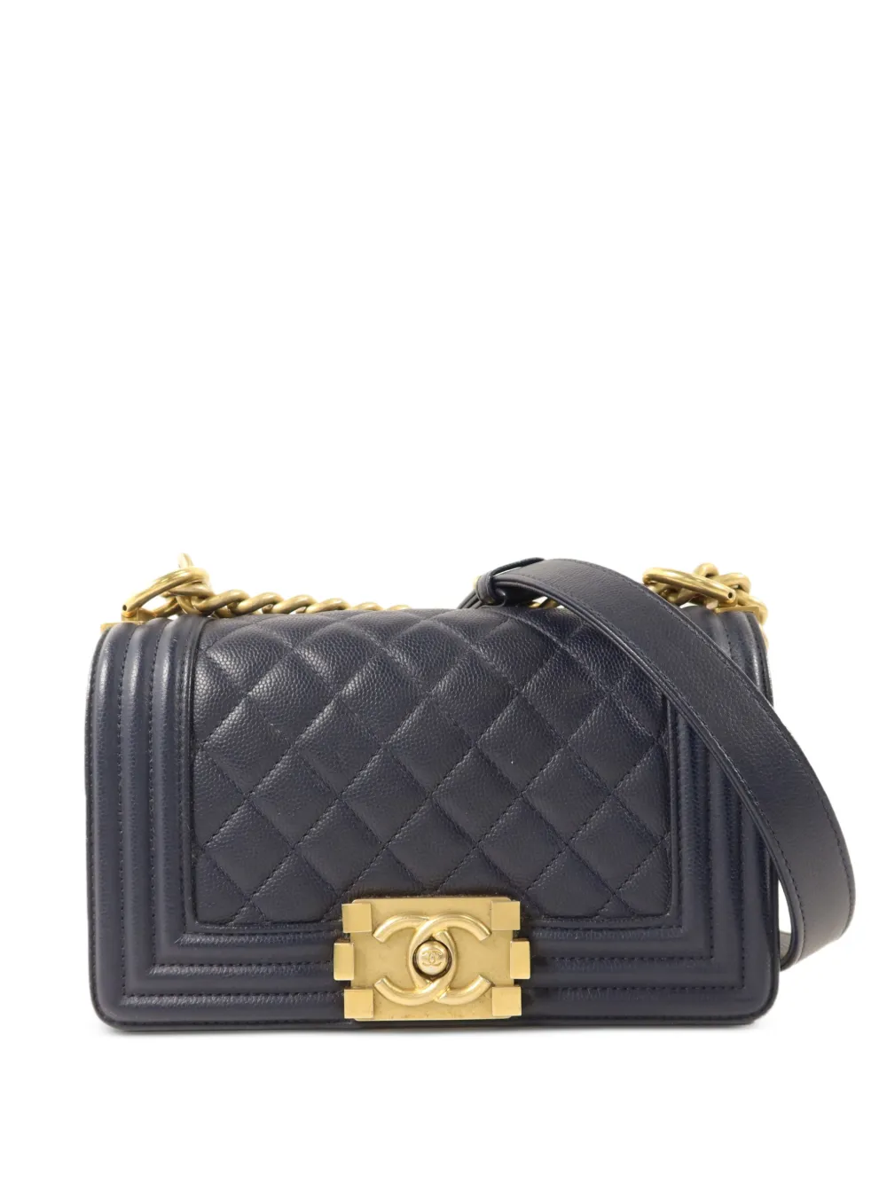 CHANEL Pre-Owned Borsa a spalla Boy 20 trapuntata - Blu