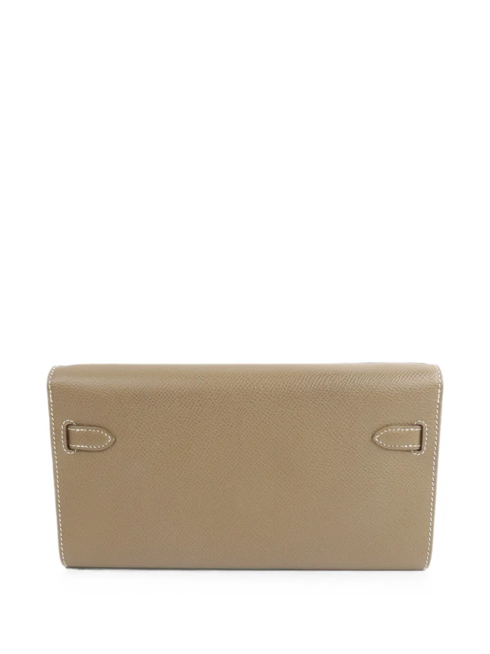 Hermès Pre-owned Kelly to Go Calfskin Shoulder Bag in Brown, view 2