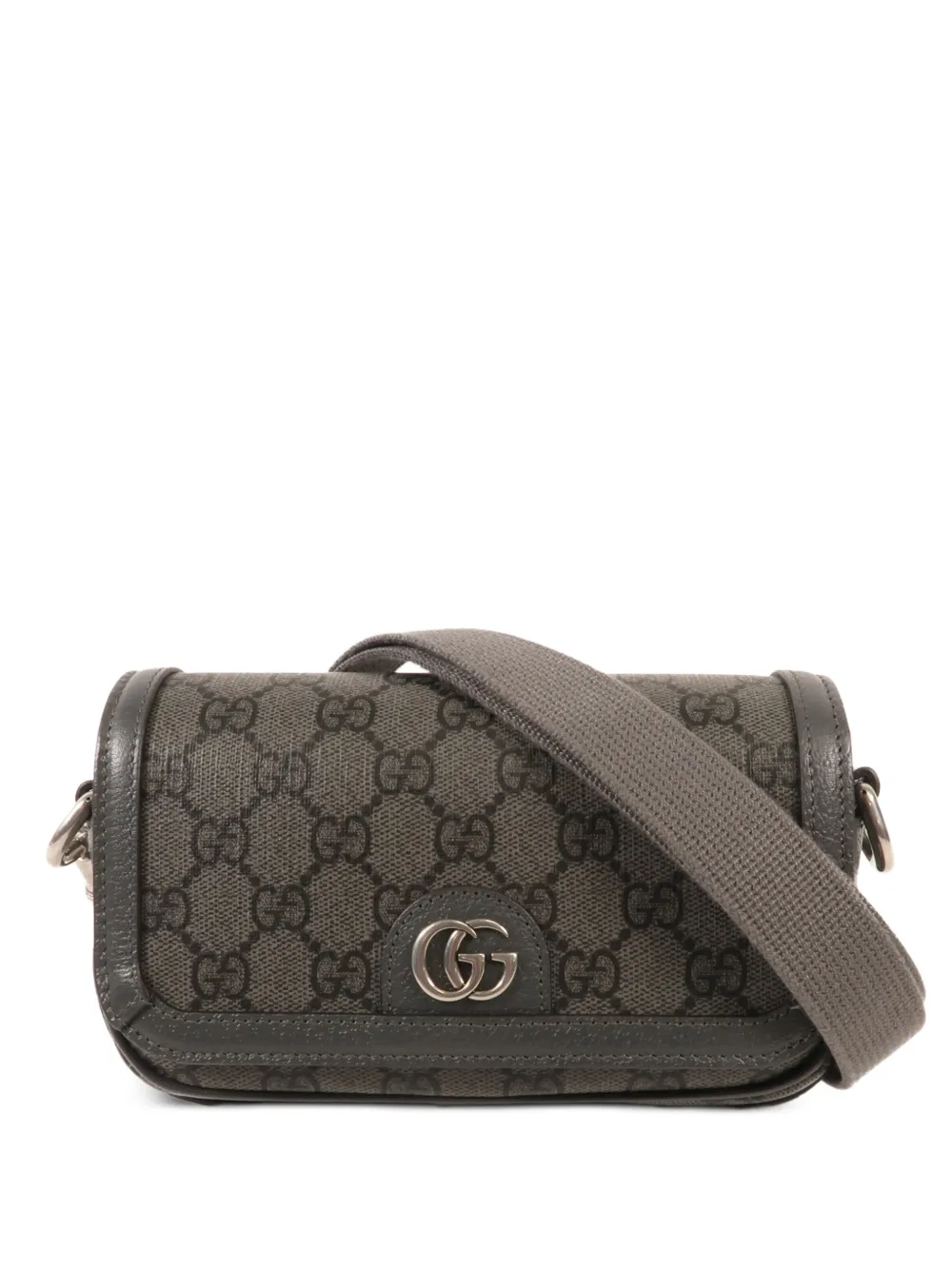Gucci Pre-Owned Borsa a spalla Ophidia GG - Grigio