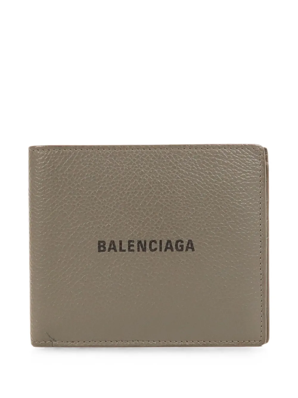 Balenciaga Pre-Owned Portemonnaie mit Logo-Print - Grau
