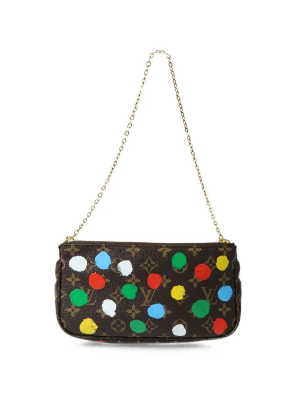 Louis Vuitton Pre-Owned x 草間彌生 2023 マルチ ポシェット アクセ 