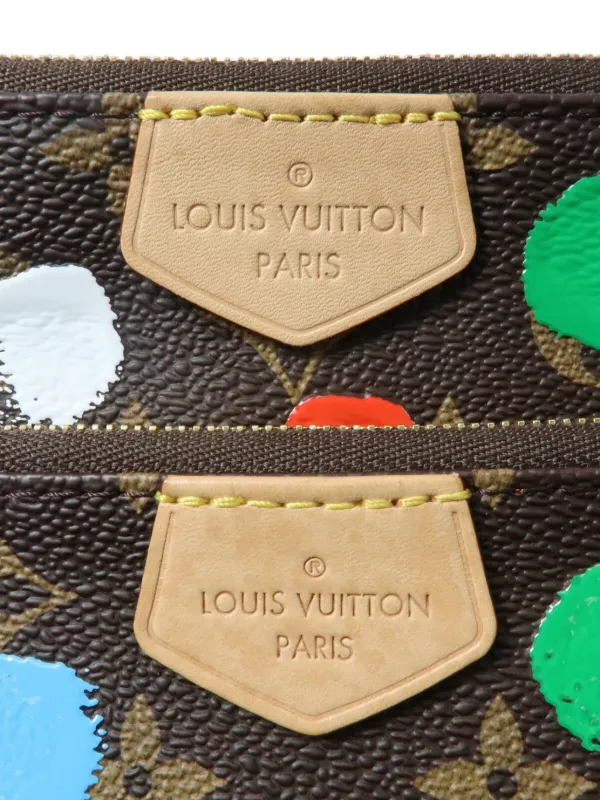 Louis Vuitton Pre-Owned x 草間彌生 2023 マルチ ポシェット アクセ 