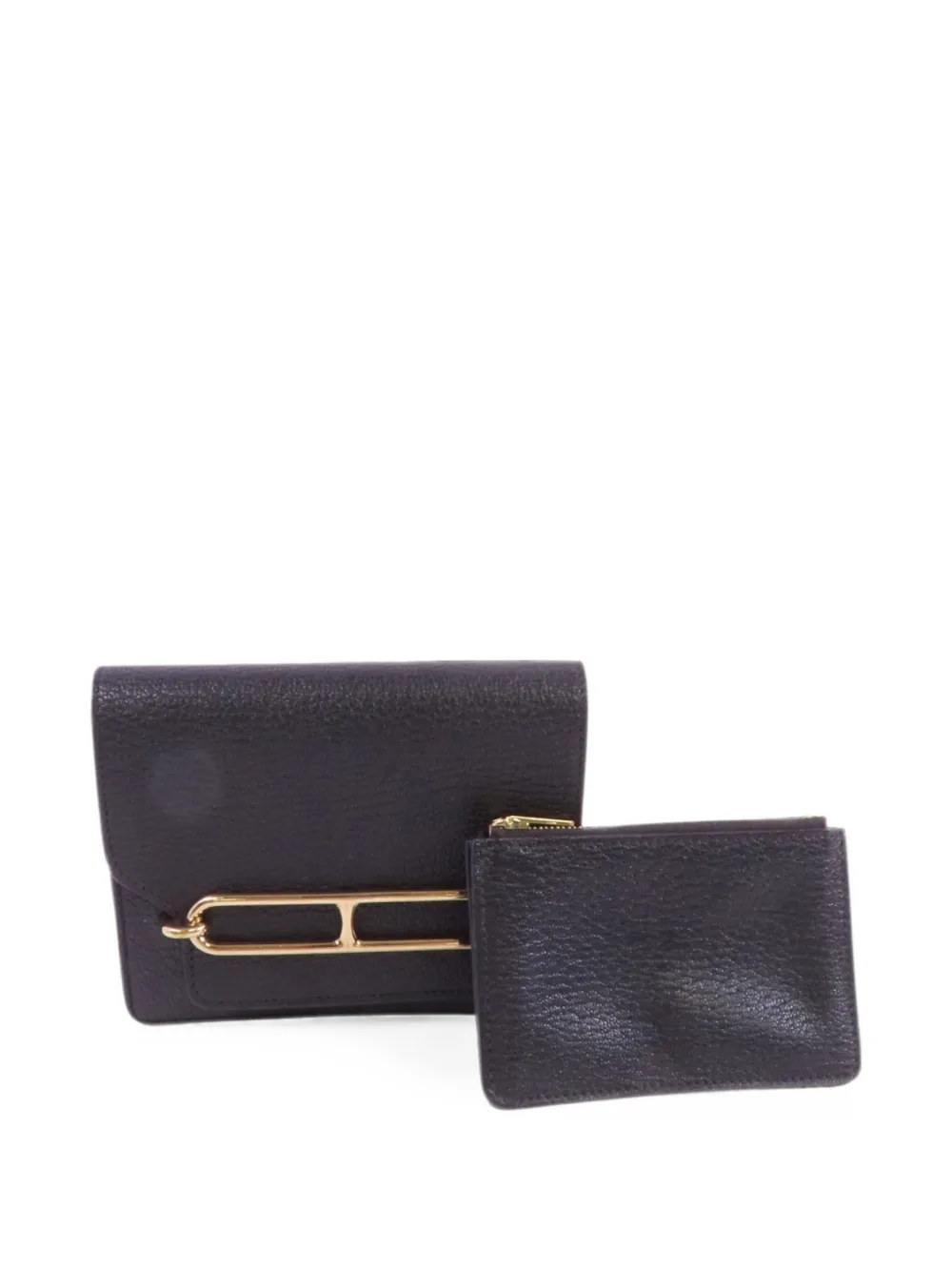 Hermès Pre-Owned 2023 Roulis Slim leather wallet - Nero