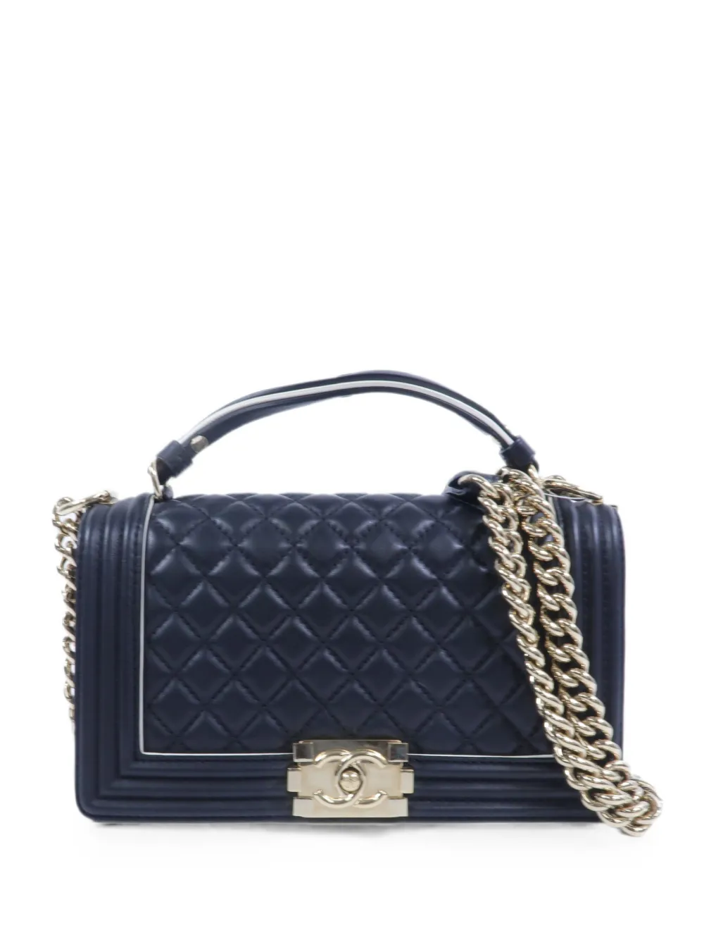 CHANEL Pre-Owned Boy Chanel shoulder bag - Black