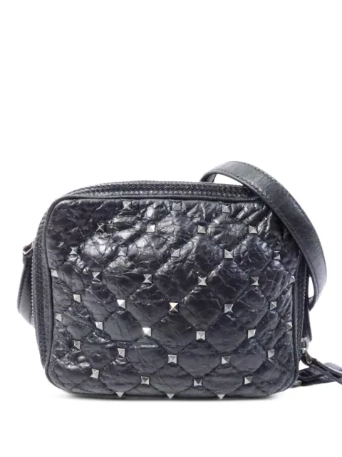 Valentino Garavani Pre-Owned Rockstud quilted shoulder bag