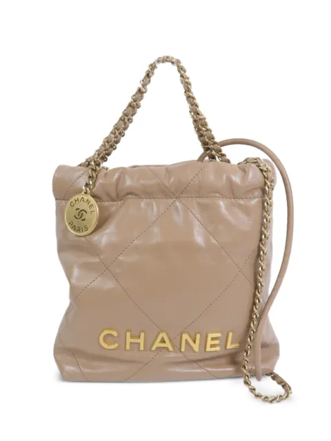CHANEL Pre-Owned mini Chanel 22 shoulder bag