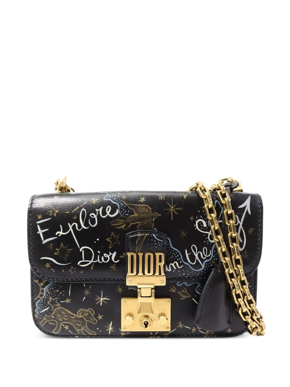 Christian Dior Pre-Owned Dioraddict Explore In The Sky shoulder bag - Black