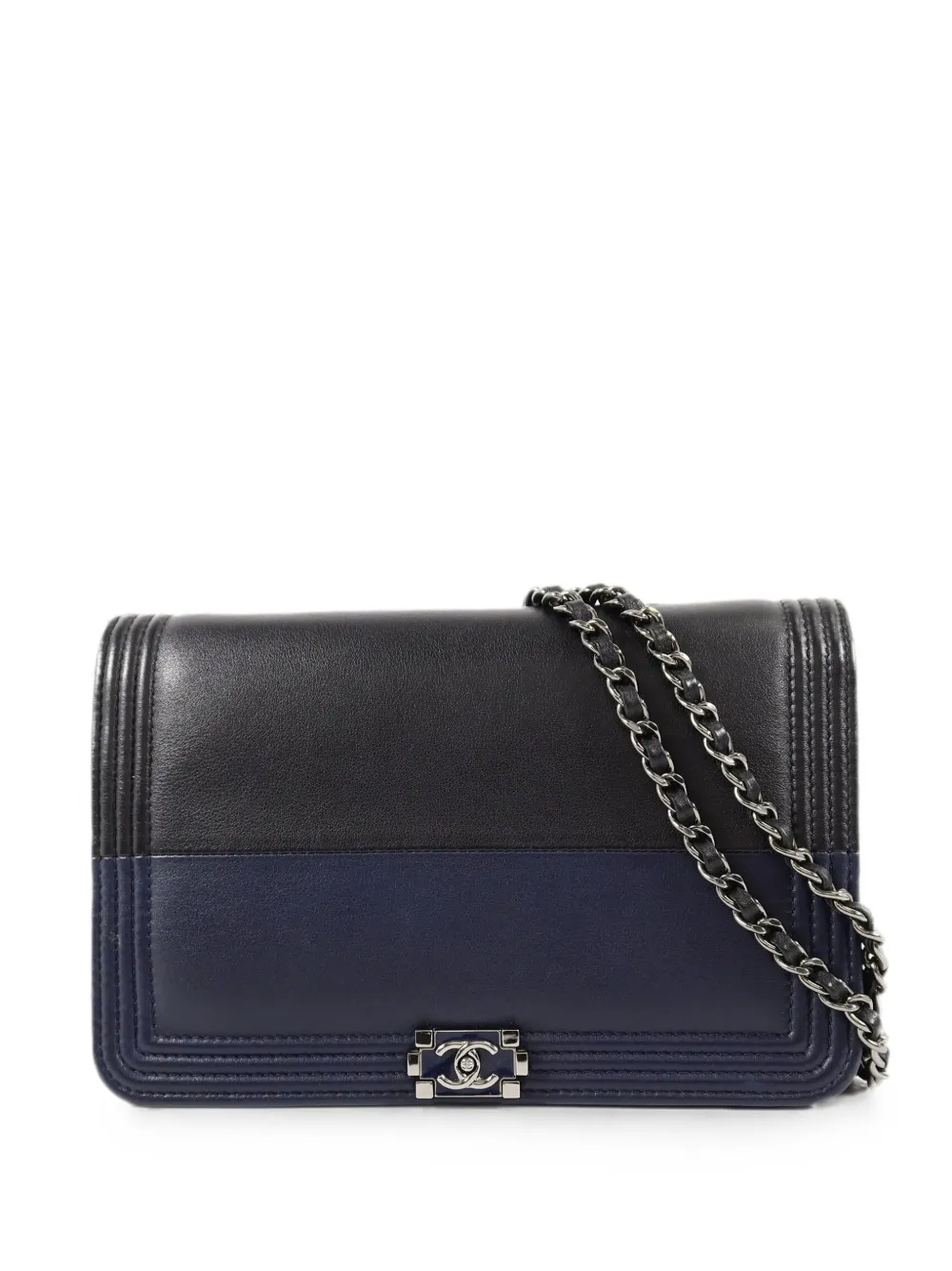 CHANEL Pre-Owned Borsa a spalla Boy CC Wallet On Chain - Nero