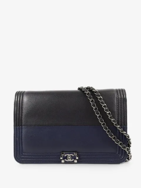 CHANEL Pre-Owned Boy CC Wallet On Chain shoulder bag
