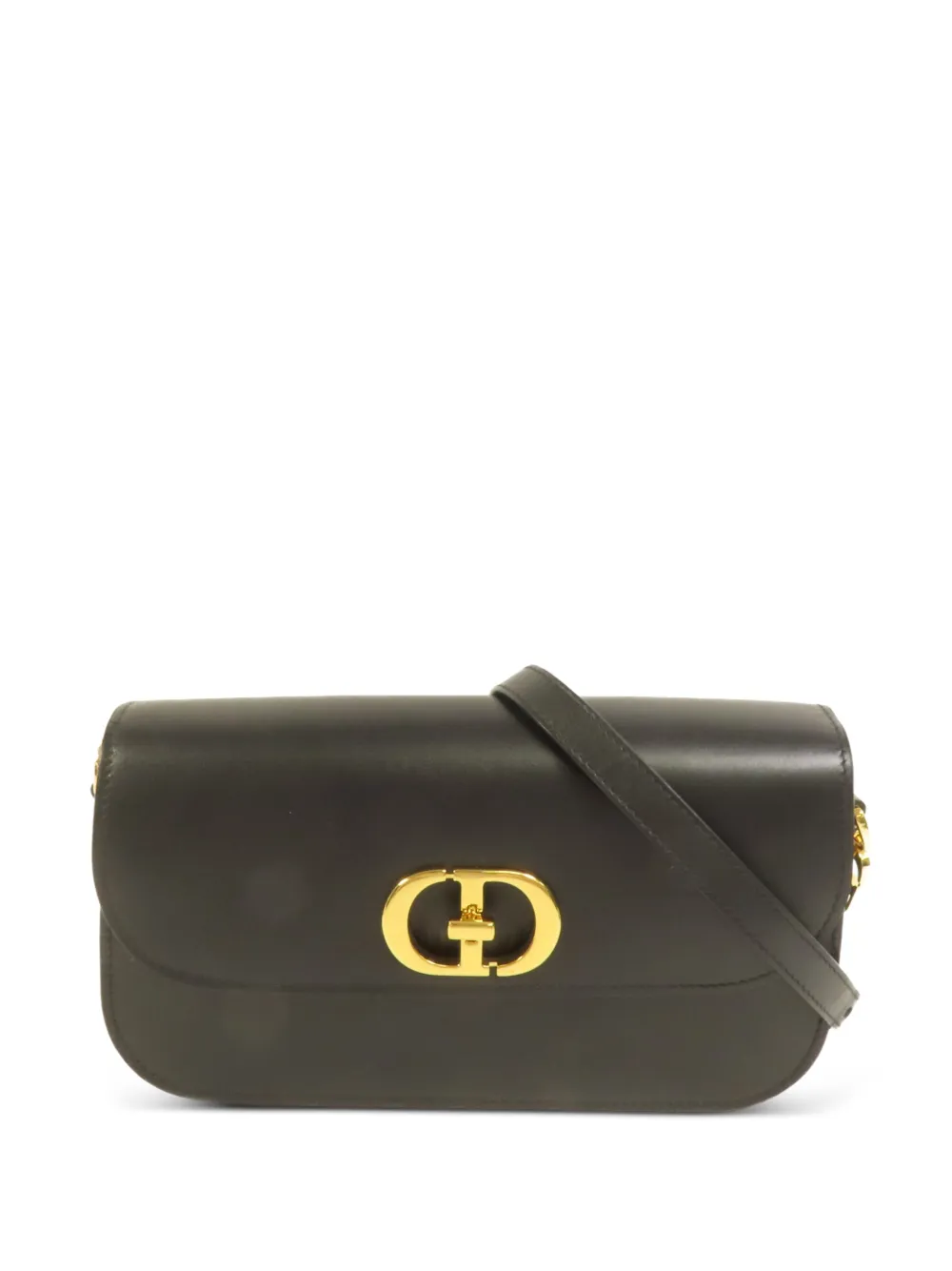 Christian Dior Pre-Owned 30 Montaigne Avenue calfskin shoulder bag - Black