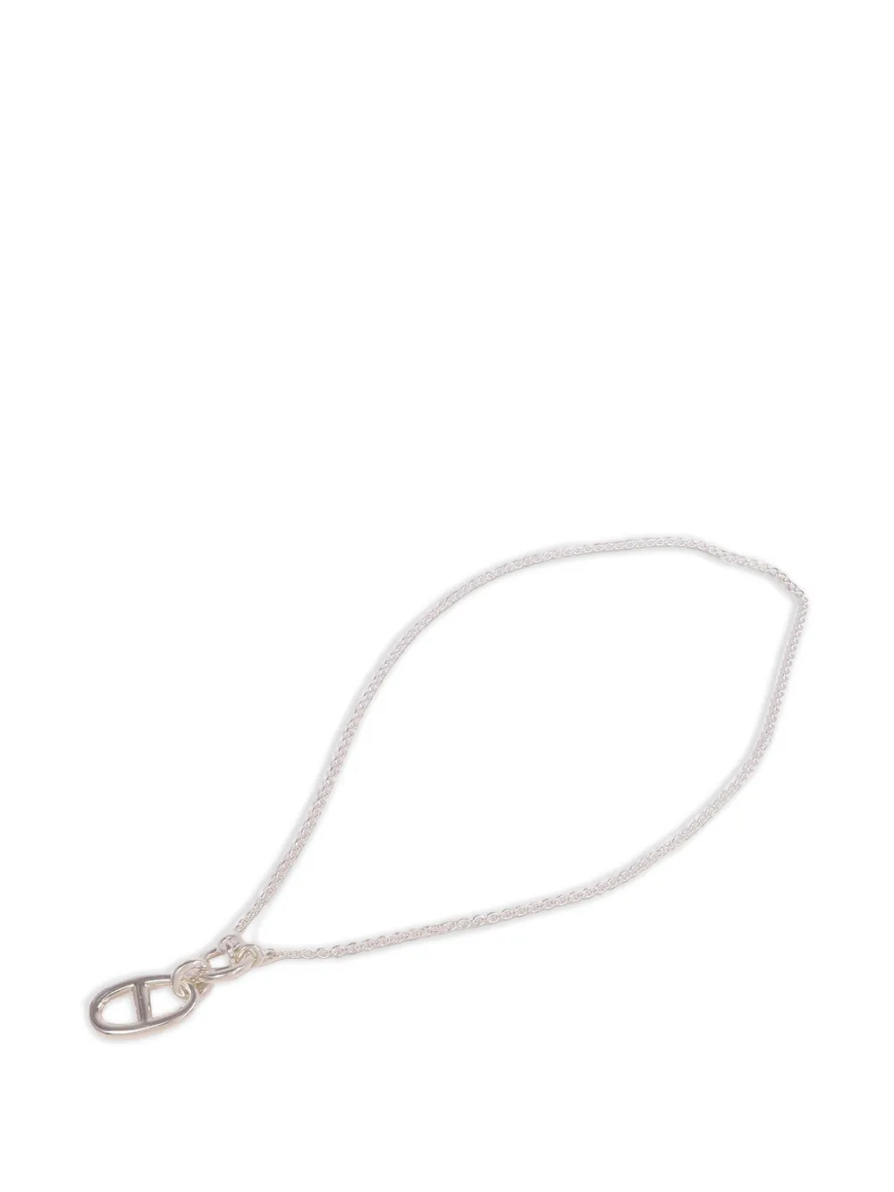 Hermès Pre-Owned Collana Amulette Chain d'Ancre - Argento