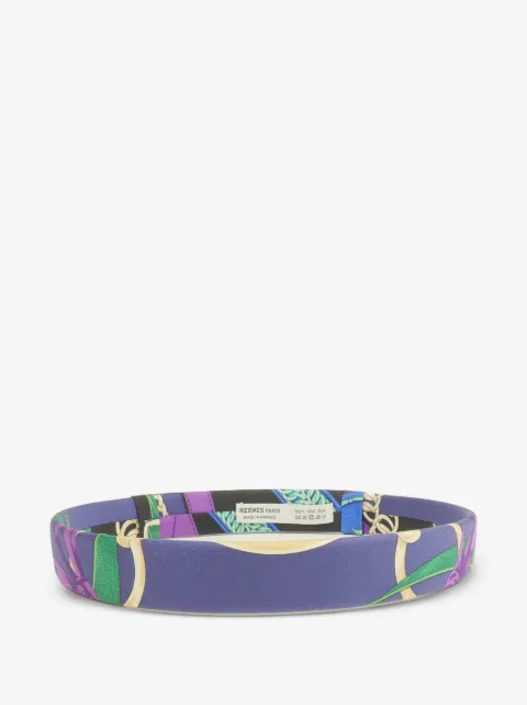 Hermès Pre-Owned silk headband