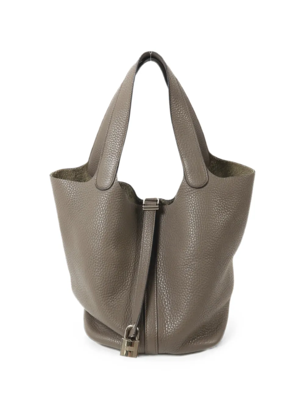 Hermès Pre-Owned MM Picotin shoulder bag - Grigio