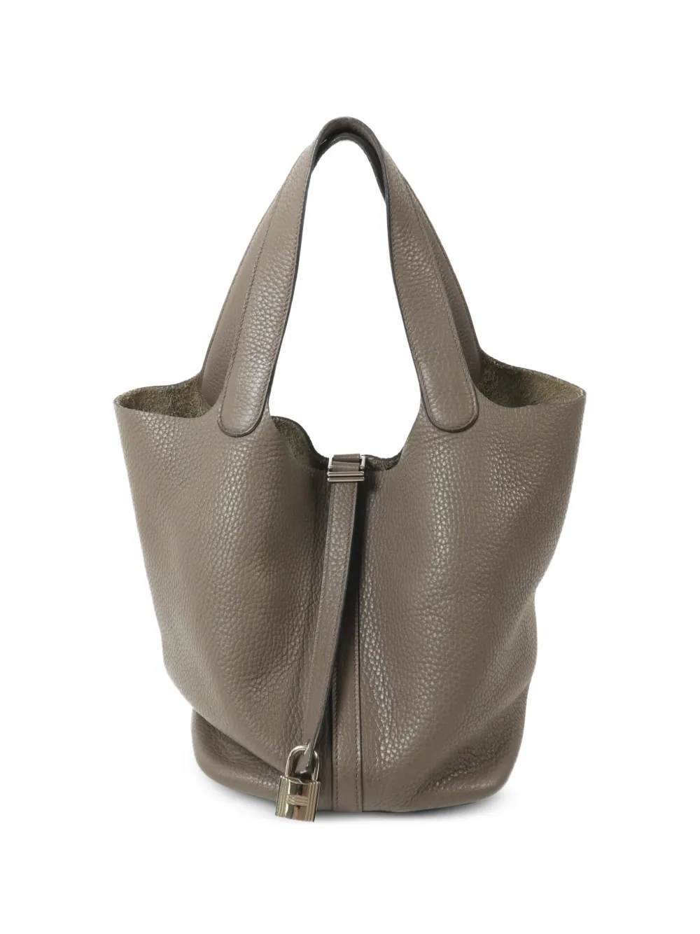 Hermès Pre-Owned MM Picotin shoulder bag - Grigio