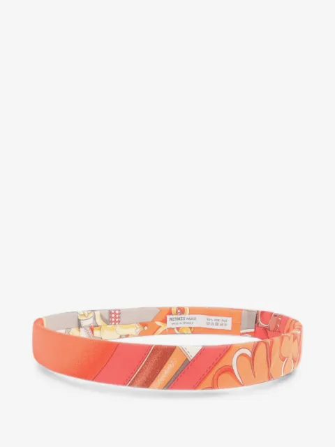Hermès Pre-Owned silk hairband