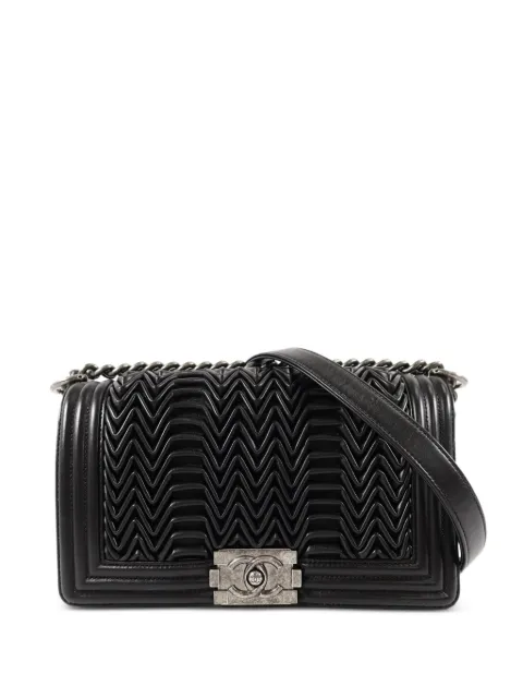 CHANEL Pre-Owned 25 Boy chevron-quilted shoulder bag