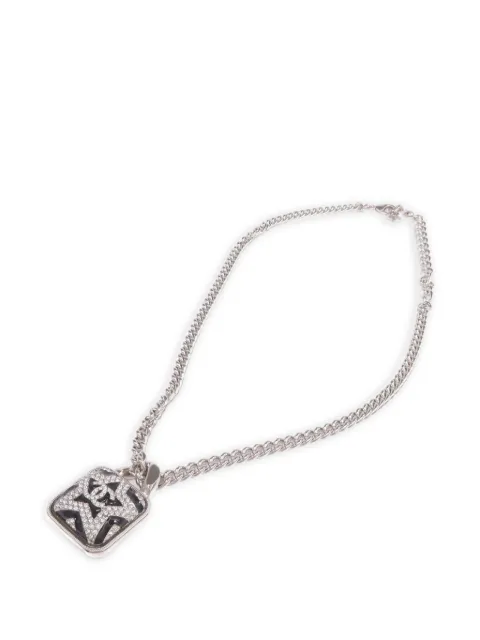 CHANEL Pre-Owned CC-star pendant necklace
