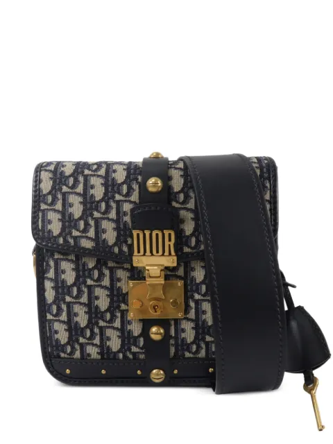 Christian Dior Pre-Owned Oblique Square Dior Addict 单肩包