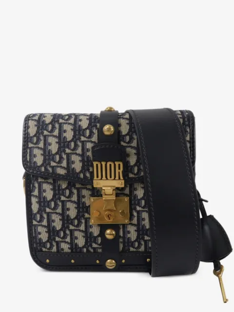Christian Dior Pre-Owned Oblique Square Dior Addict shoulder bag