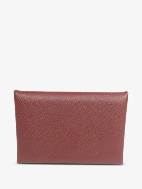 Hermès Pre-Owned Calvi card holder