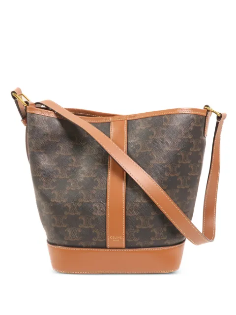 Celine Pre-Owned small Triomphe bucket bag