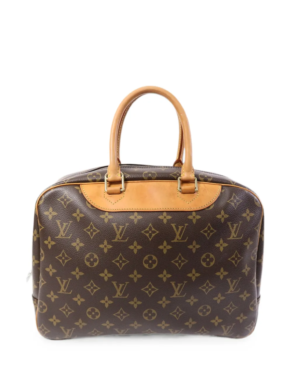 Louis Vuitton Pre-Owned Deauville Monogram duffeltas Bruin