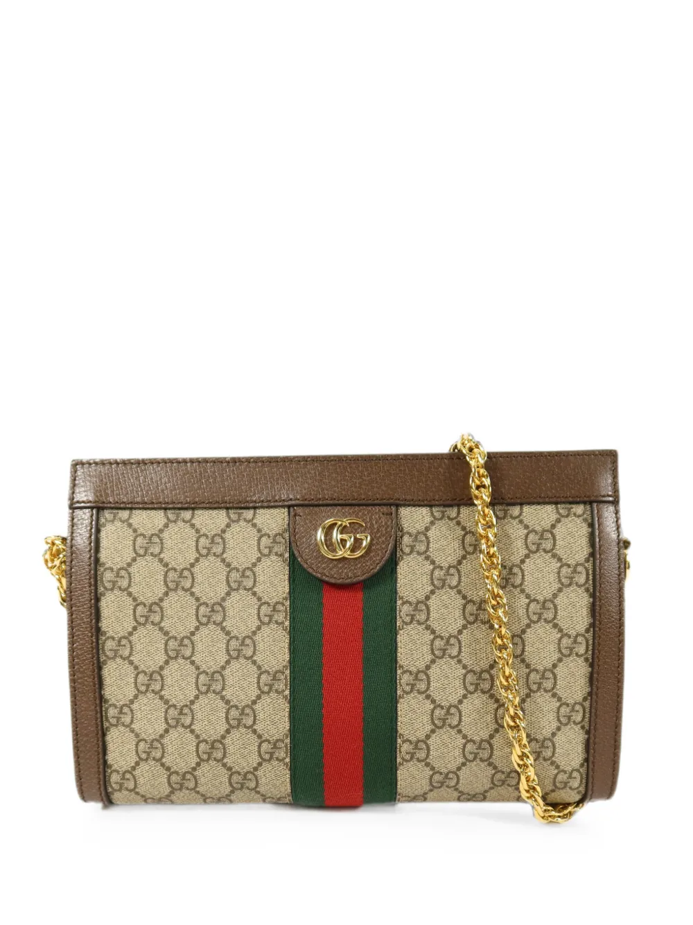 Gucci Pre-Owned Borsa a spalla Ophidia GG - Toni neutri