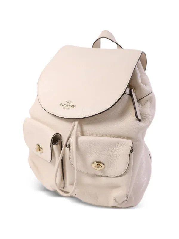 coach hk backpack 牛皮皮革Backpack背包 while the adjustable shoulder plated seats White River Fly Shop Color:The Real Gill
