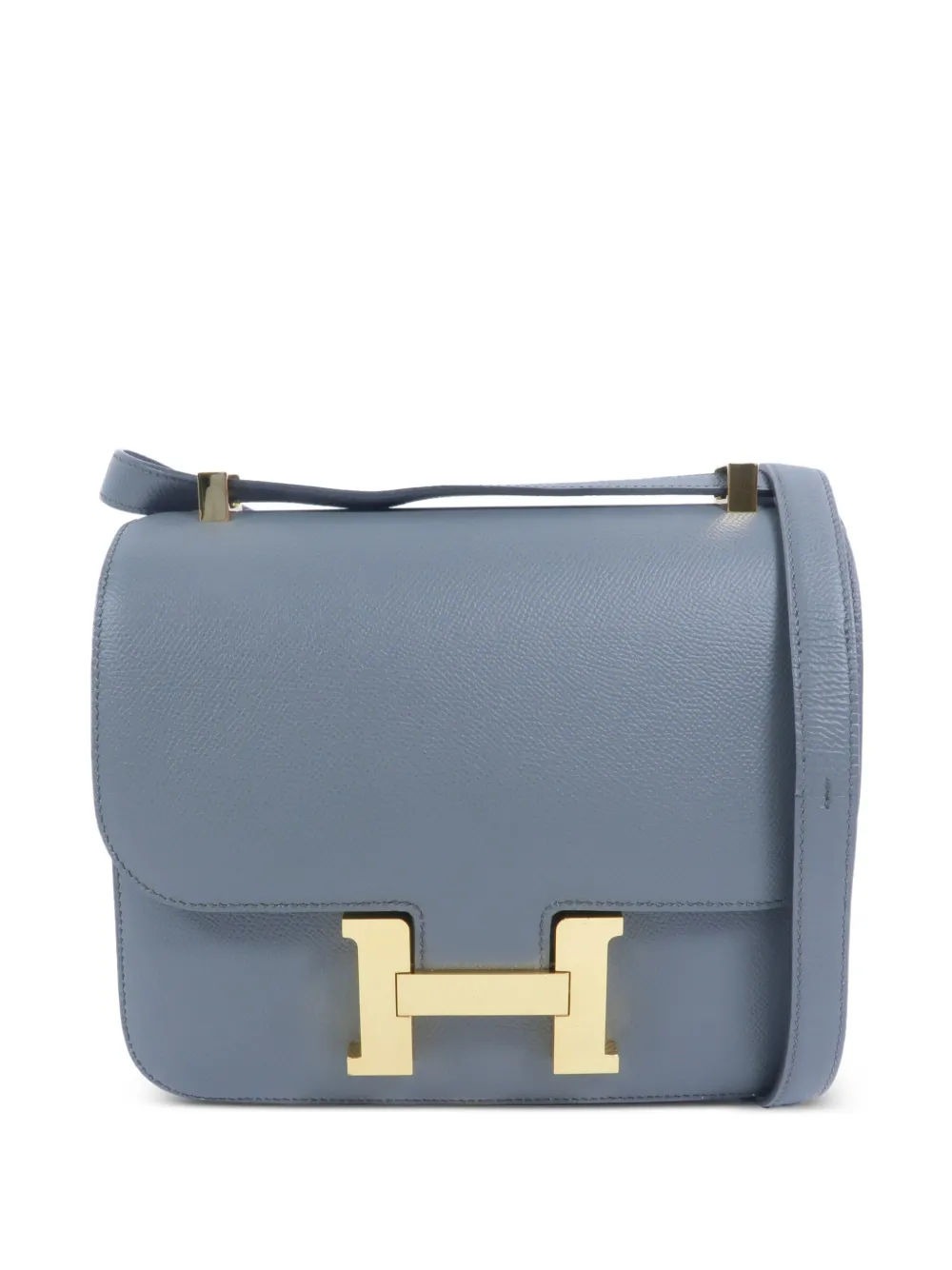 Hermès Pre-Owned Borsa a spalla Constance 24 in pelle - Blu