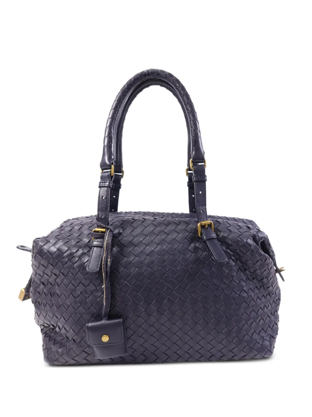 Bottega Veneta Pre-Owned Borsa a spalla Intrecciato - Blu