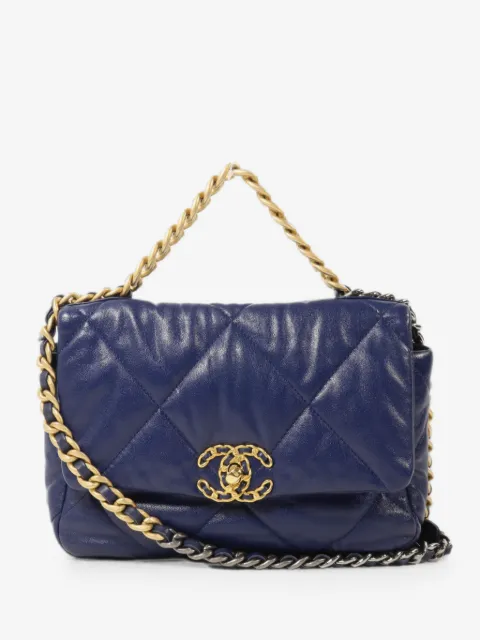 CHANEL Pre-Owned C19 CC turn-lock shoulder bag