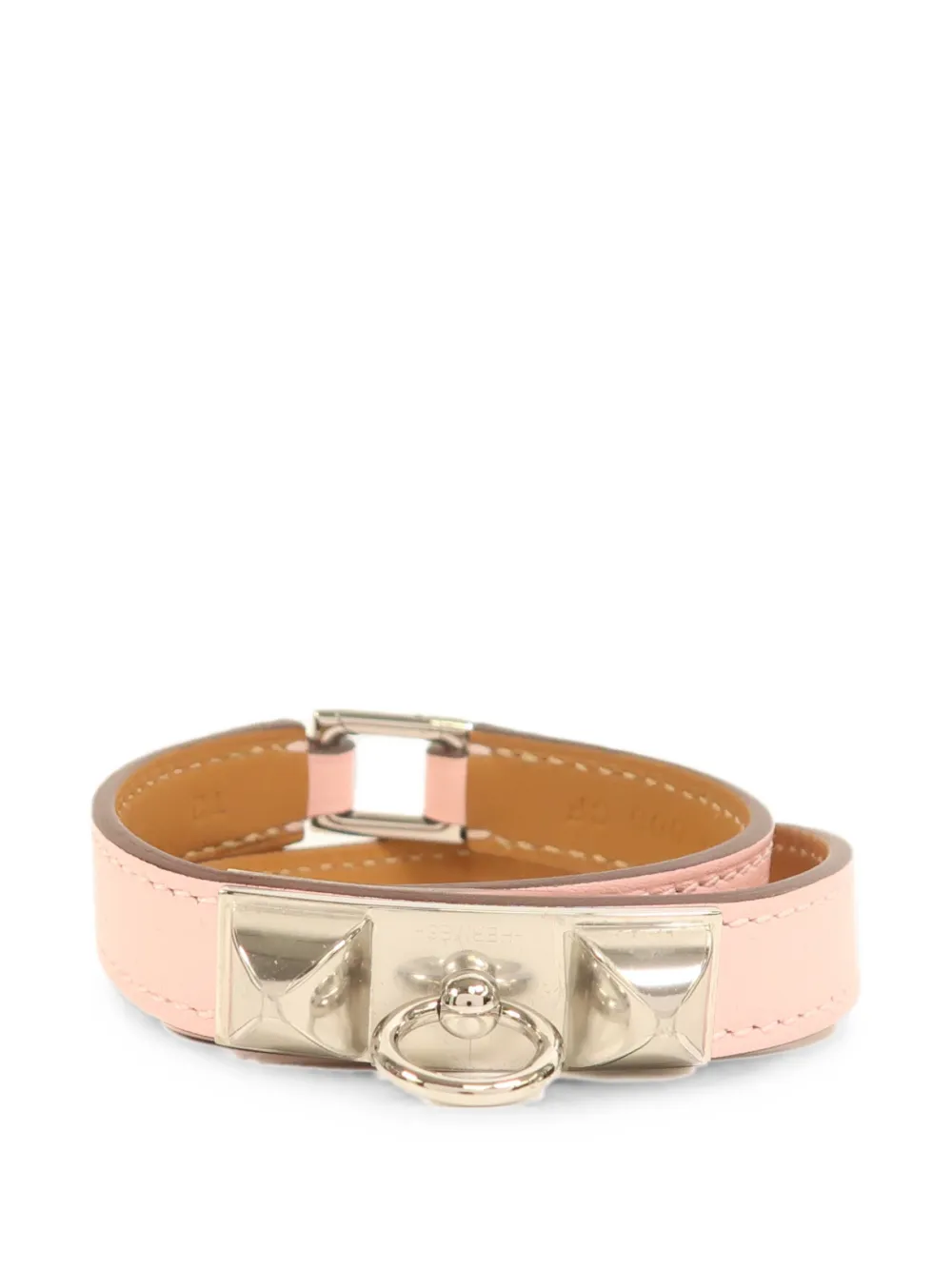 Hermès Pre-Owned Rivale Double Tour bracelet - Argento
